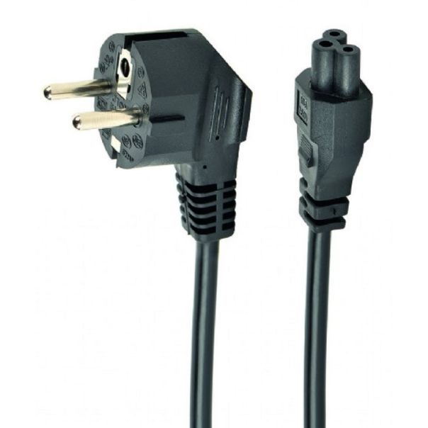 PC-186-ML12-1M Gembird Detelina C5 napojni kabl za notebook, VDE certifikat 1m - EP3227390