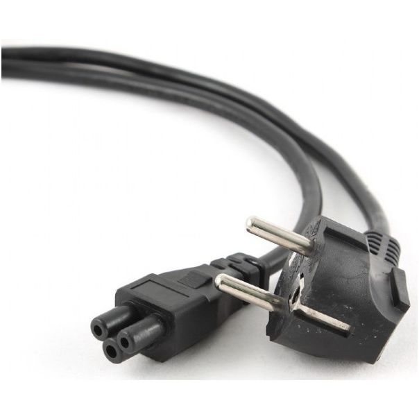 PC-186-ML12-1M Gembird Detelina C5 napojni kabl za notebook, VDE certifikat 1m - EP3227390