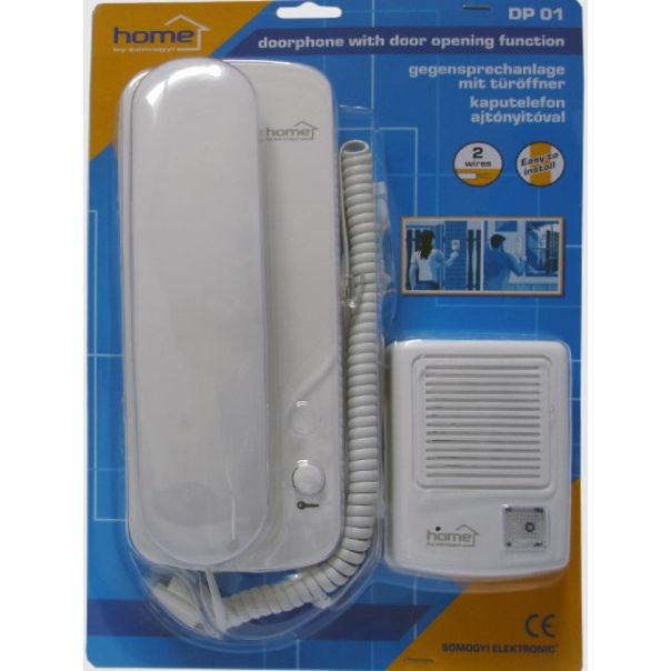 Zicni interfon DP01, jedna slusalica, Max. 500m - EP3224674