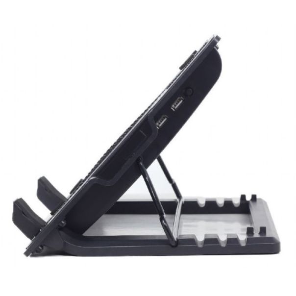 NBS-1F17T-01 Gembird hladnjak za laptop, 17inc 150mm Fan, USB, 370x265mm, Ergo Stand - EP3231129