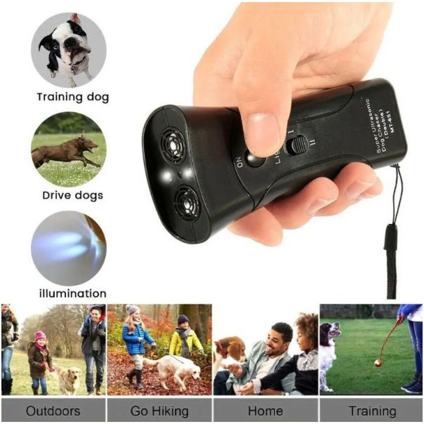 SMART-DOG-FLASHLIGHT-AT-D003 Gembird lampa + ultrazvucni RASTERIVAC PASA, Dreser za pse - EP3225085