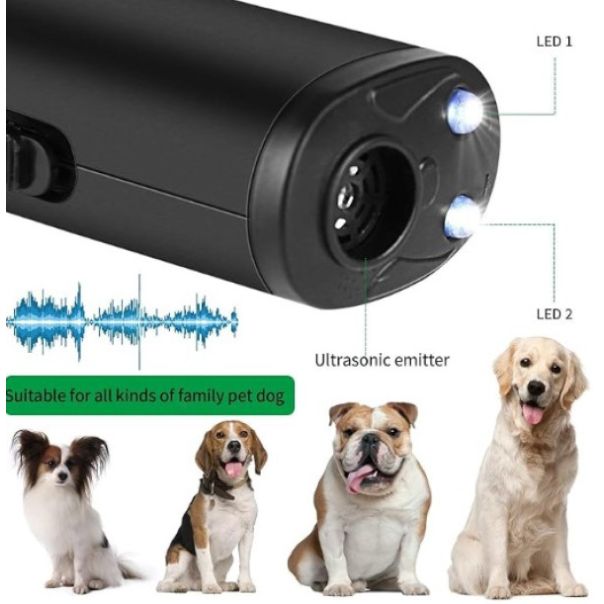 SMART-DOG-FLASHLIGHT-AGG-01 Gembird Snažan ultrazvucni RASTERIVAC PASA, Dreser za pse - EP3225103