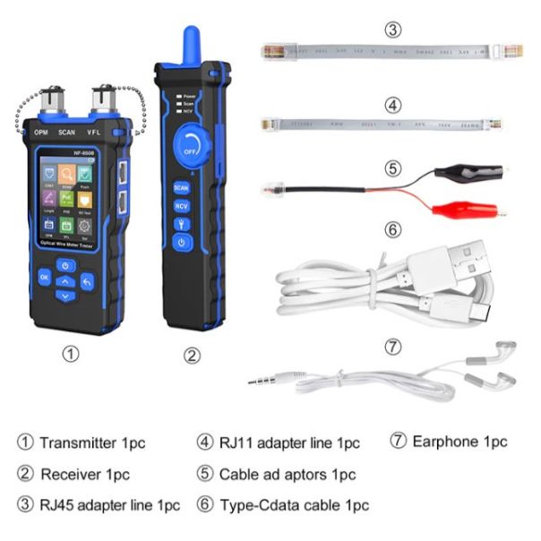 Tester Kablovski LAN Noyafa POE NF-8508 TESTEROPTIKE I LAN CAT5/CAT6 - EP3231144