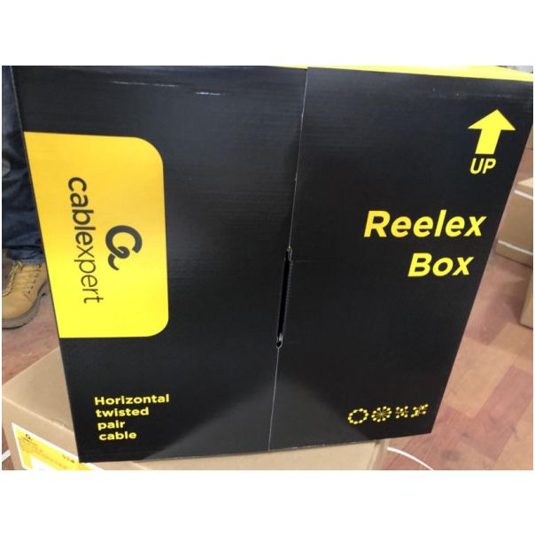 UPC-6170E-SOL Gembird, UTP cat.6 Indoor solid 23AWG, 0.57mm PREMIUM CCA kotur pun presek 305m - EP3226234
