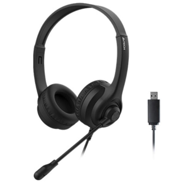 A4-HU-8 A4Tech slusalice sa mikrofonom, 40mm/32ohm, USB - EP3244848