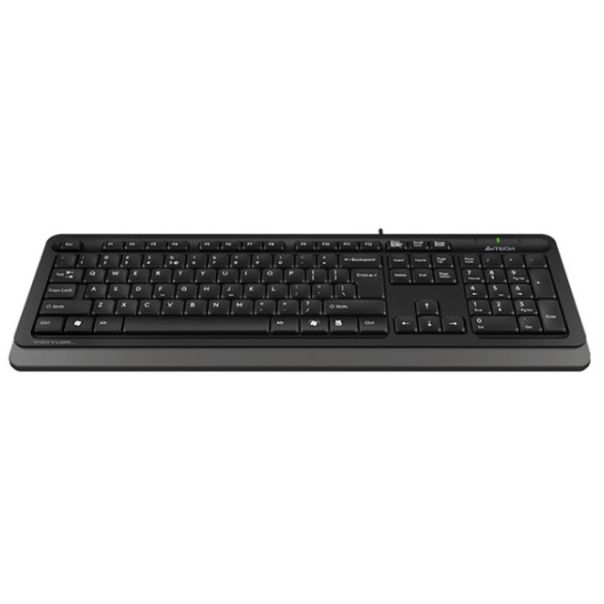 A4-FK10 US GREY A4Tech Fstyler Multimedia comfort tastatura, FN funkcije, vodootp. US-LAYOUT, USB - EP3243820