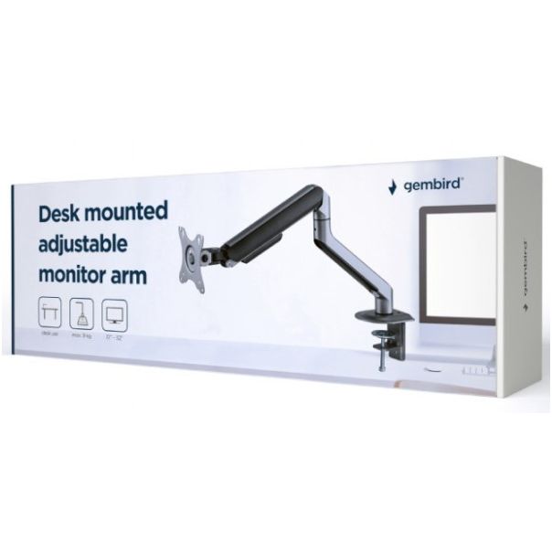 MA-DA1-05 Gembird podesivi drzac za monitor, tilt, 17-32 max.9kg (alt. MA-DA1-02) - EP3226930