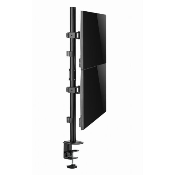 MA-D2-02 Gembird Podesivi vertikalni stoni drzac za dva monitora, tilt, 17-32 max.2x9kg - EP3273663