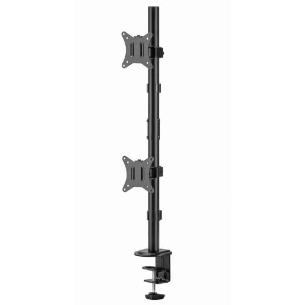 MA-D2-02 Gembird Podesivi vertikalni stoni drzac za dva monitora, tilt, 17-32 max.2x9kg - EP3273663