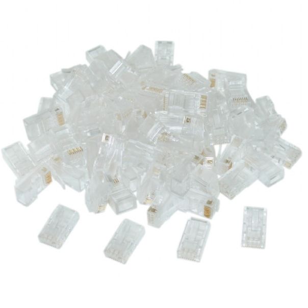 LC-8P8C-002/50 Gembird CAT6 UTP Modular plug 8P8C 30u gold plated RJ45, 50 u pak /CENA PO PAKOVANJU - EP3224012