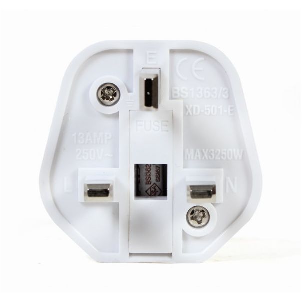 Travel adapter A-AC-EUFUKM-01 Gembird  EU na UK, 13A - EP3224018