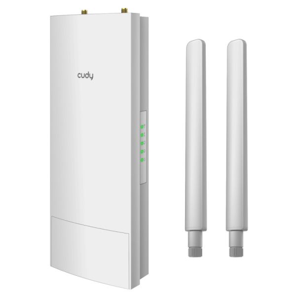 Cudy AP1200 Outdoor AC1200 WiFi Access Point 2.4+5Ghz POE 802.3af/at 1W/2L 10/100M, 2x5dBi - EP3246131