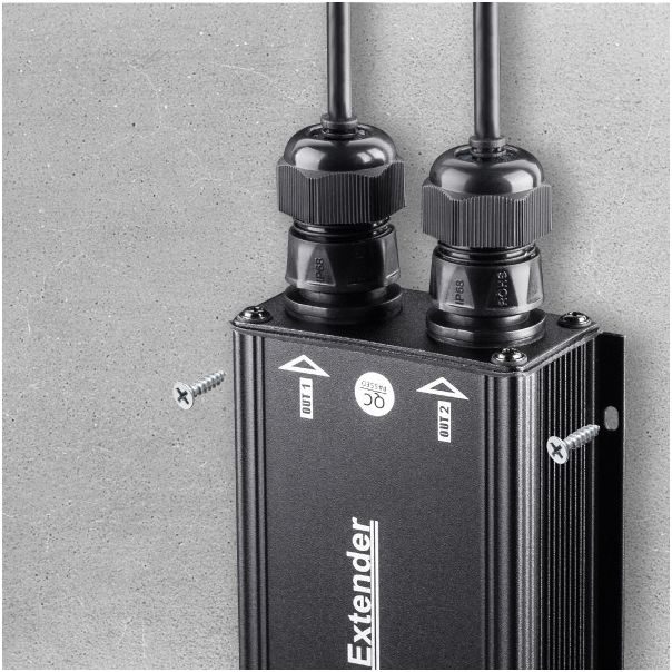 Cudy POE25 30W Gigabit PoE+/PoE Injector, 2-Channel Outdoor PoE Extender, 100m - EP3223886