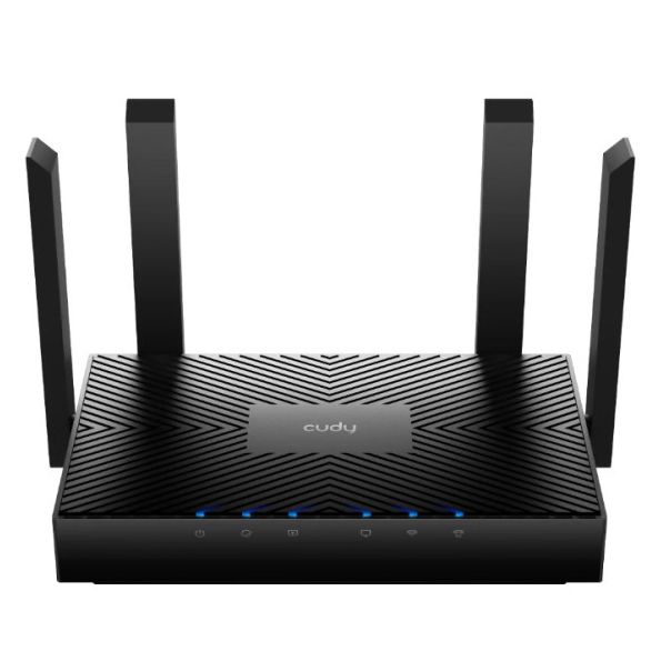 Cudy WR1500 AX1500 Dual Band 2.4+5Ghz Wi-Fi Ruter 1W/4LAN Gbit,4x5dBi AP/REP/MU-MIMO - EP3224418