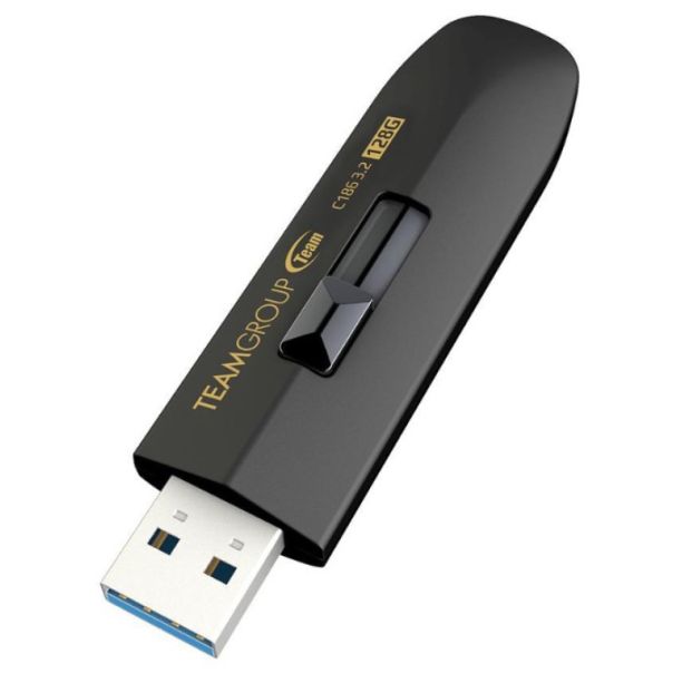 TeamGroup * 128GB C186 USB Flash memorija 3.2 BLACK TC1863128GB01 - EP3223527