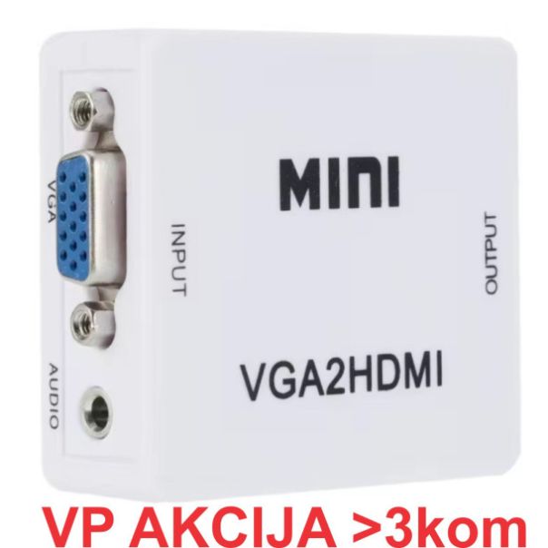 A-VGA-HDMI-Mini ** Gembird input VGA to HDMI  (902) (289) - EP3223395