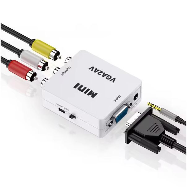 A-VGA-AV-Mini ** Gembird input VGA to AV  (905) (560) - EP3223404