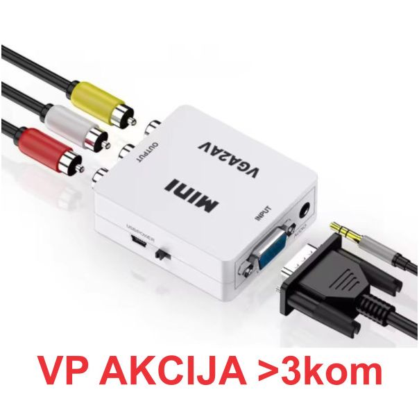 A-VGA-AV-Mini ** Gembird input VGA to AV  (905) (560) - EP3223404