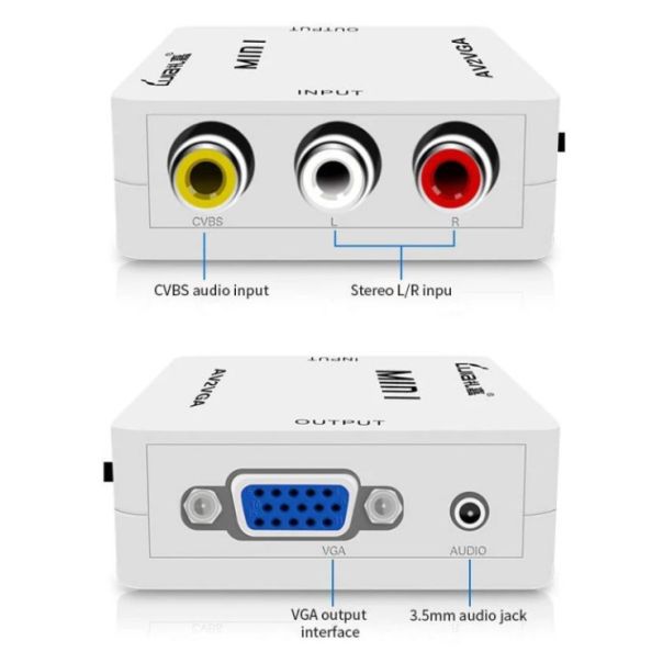 A-AV-VGA-Mini ** Gembird input AV to VGA (906) (560) - EP3223548