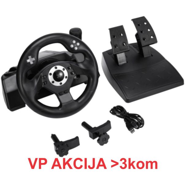STR-M-40 **Gembird 7-in-1 RACEMASTER  racing wheel (PC/PS3/PS4/XBOX360/XBOXONE/SWITCH/ANDROID)(5699) - EP3223440
