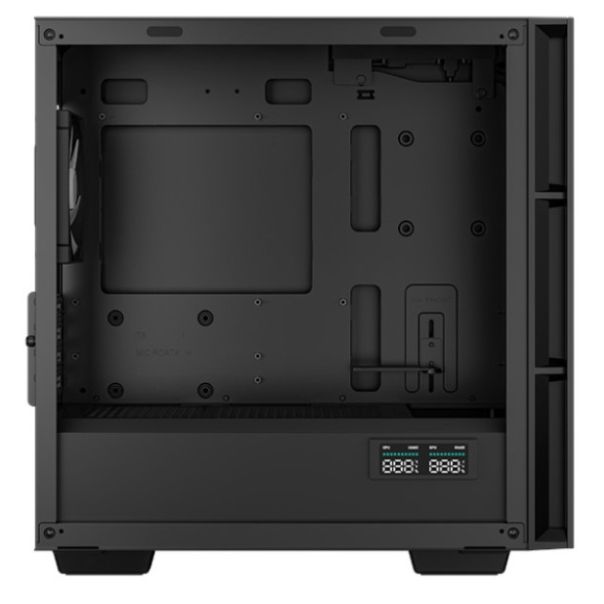 DeepCool CH360 DIGITAL mATX Kuciste,Dual Status Display, 2xLED 140mm +1x120mm, Staklena strana,USB-C - EP3223491