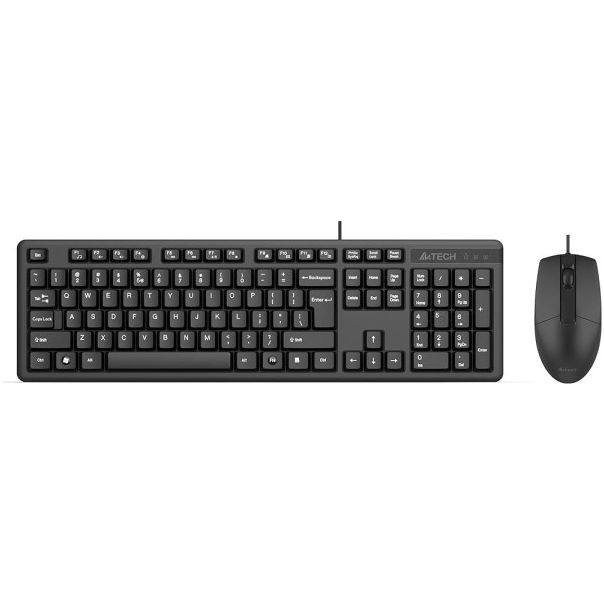 A4-KRS-3330 A4Tech tastatura YU-LAYOUT + mis USB, Black - EP3243536