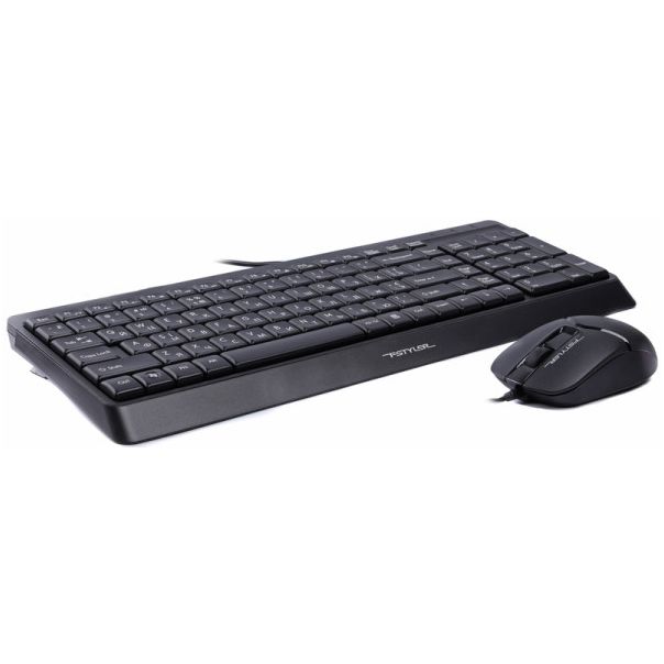 A4-F1512 A4Tech tastatura YU-LAYOUT + mis USB, Black - EP3244628