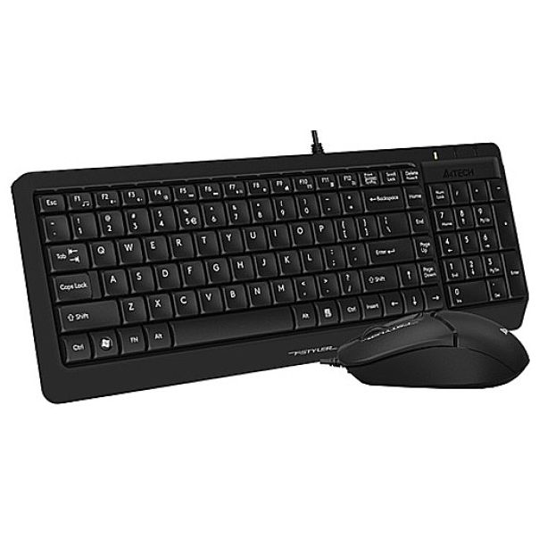 A4-F1512 A4Tech tastatura YU-LAYOUT + mis USB, Black - EP3244628