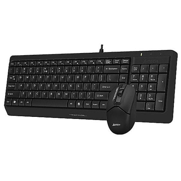 A4-F1512 A4Tech tastatura YU-LAYOUT + mis USB, Black - EP3244628