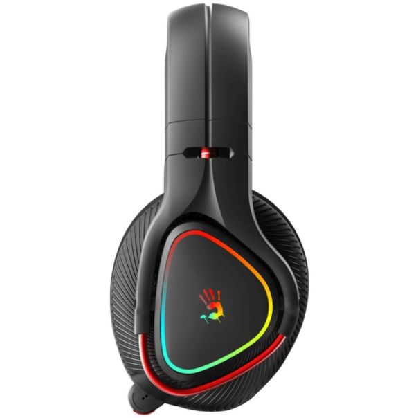A4-MR720 A4Tech Bloody gejmerske slusalice sa mikrofonom, BT+2,4Ghz+kabl, 50mm/16ohm, RGB - EP3244386