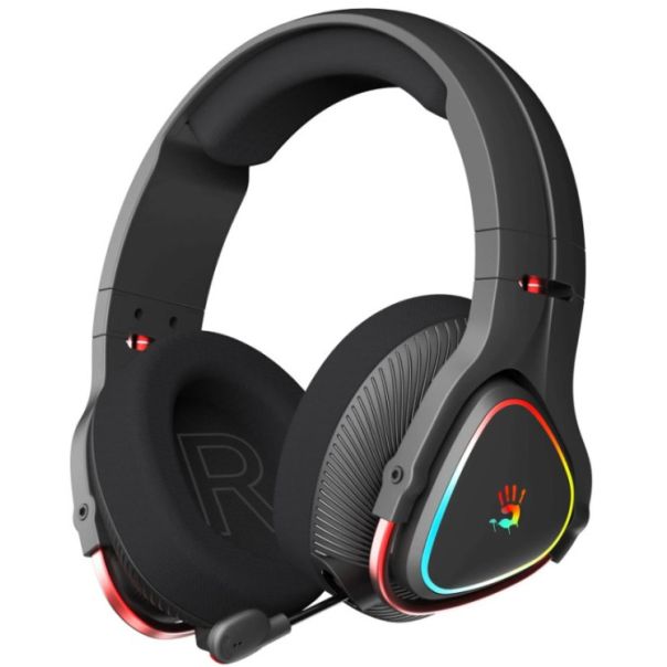 A4-MR720 A4Tech Bloody gejmerske slusalice sa mikrofonom, BT+2,4Ghz+kabl, 50mm/16ohm, RGB - EP3244386