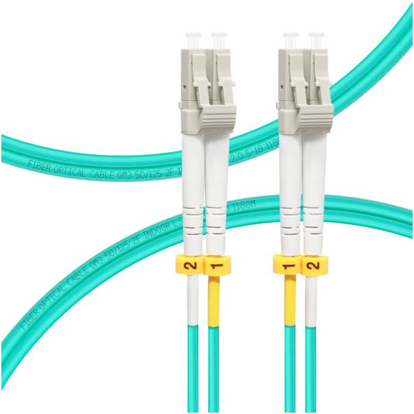 FO LC/UPC - LC/UPC MM 1M OM3 DX LSZH Aqua 2.0mm - EP3224760