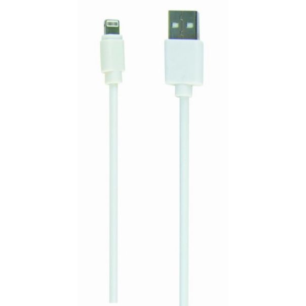 CC-USB2-AMLM-W-1M Gembird USB 2.0 A-plug to 8-pin usb Apple iphone cable 1M White - EP3227569