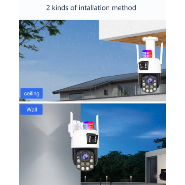 CAM-IP6MP-EP5-12X ZOOM GMB kamera  6 mpix microSD iCSee xmeye pro Two-way PTZ ip66,2x3.6mm - EP3224943