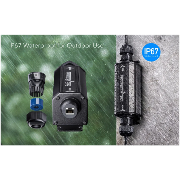CUDY POE15 Gigabit PoE+ Outdoor Waterproof Extender - EP3227740
