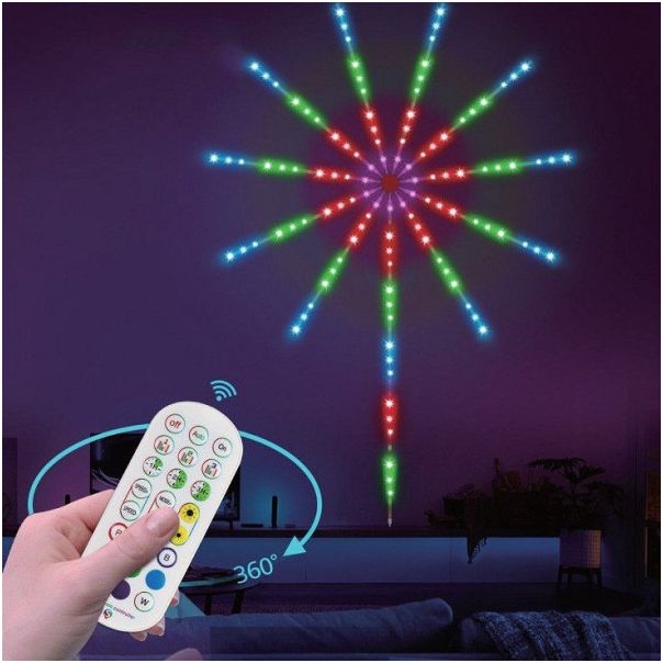 RGB LED vatromet * 10x0.3m+1x1m, 94 LED, DC LVT-30/94 - EP3225418