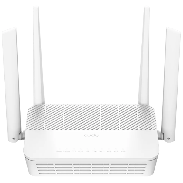 Cudy WR3000H AX3000 2.5G Mesh Wi-Fi 6 Router, 2.4/5Ghz, pokriva 130m2 - EP3227926