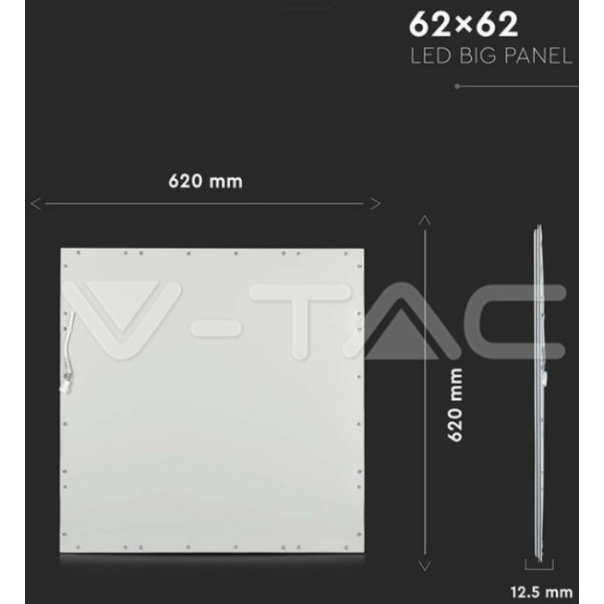 V-TAC 2162176 Led panel ugradni, 36W, 600×600, 4000k - EP3224392
