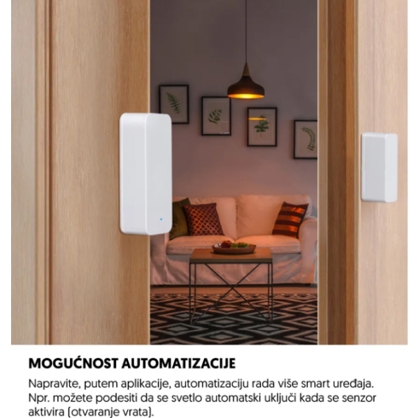 SMART senzor za vrata i prozore, WIFI, Tuya app, WFS-D06 - EP3231285