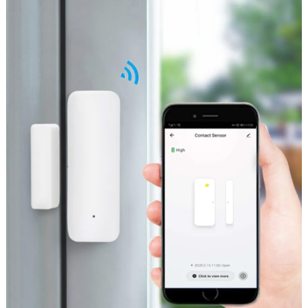SMART senzor za vrata i prozore, WIFI, Tuya app, WFS-D06 - EP3231285
