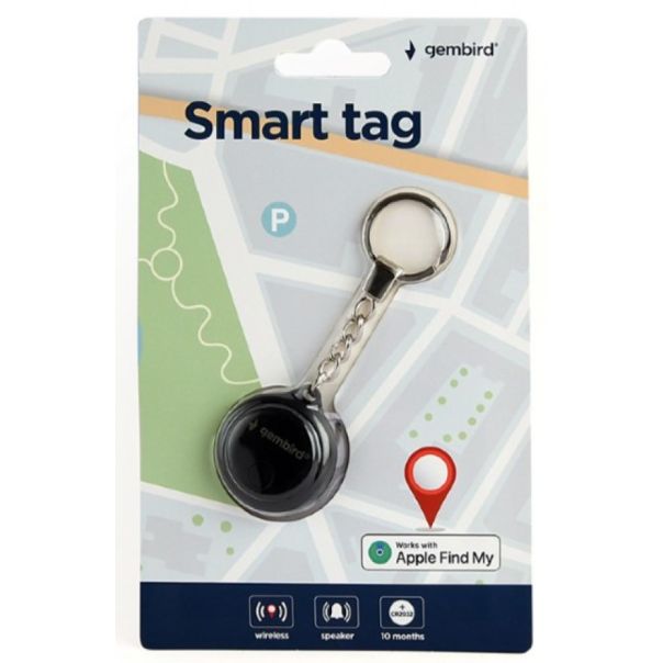 TA-TAG-01-BK Gembird Smart Tag, Black - EP3228227