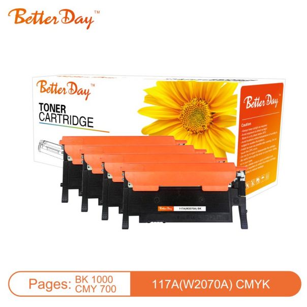 Toner BetterDay W2070A, 117A, 150/178/179 Black  zam. kaseta za  HP 1k - EP3244664