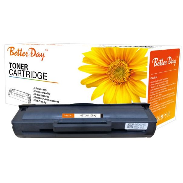Toner BetterDay W1106X, 107/135 zam. kaseta za HP  2.5k  (sa cipom) - EP3244394