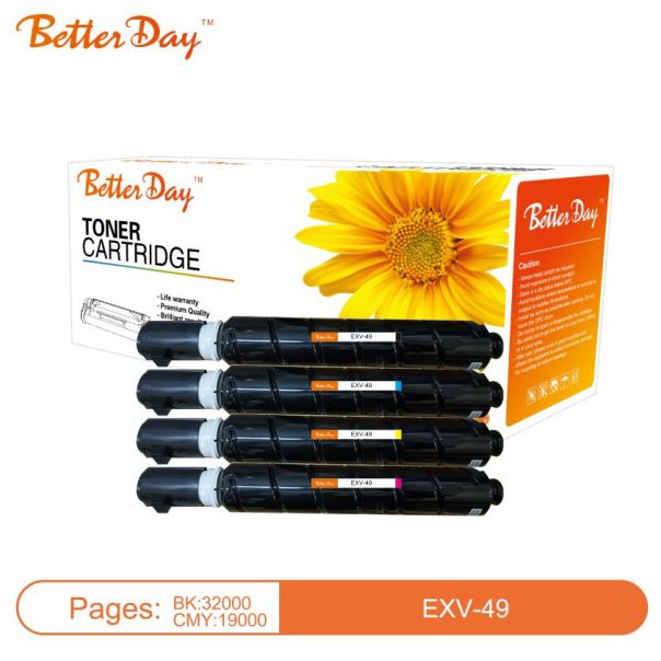 Toner BetterDay * C-EXV-49 M MPS (Low temperature toner) zam. kaseta za Canon Magenta 19k - EP3244139