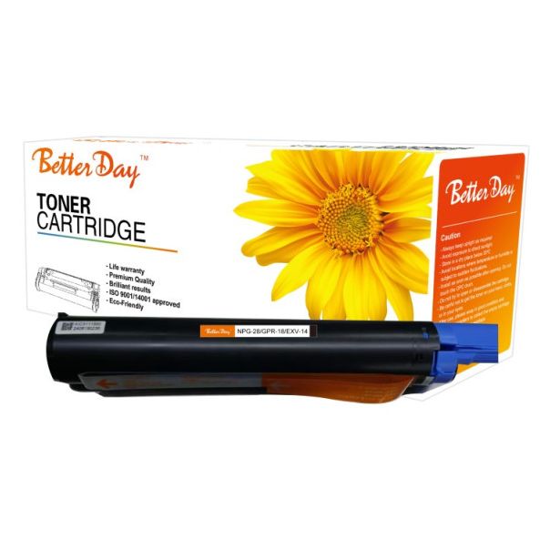 Toner BetterDay * C-NPG-28/GPR-18/EXV-14 zam. kaseta za Canon 8.3k (bez cipa) - EP3243315