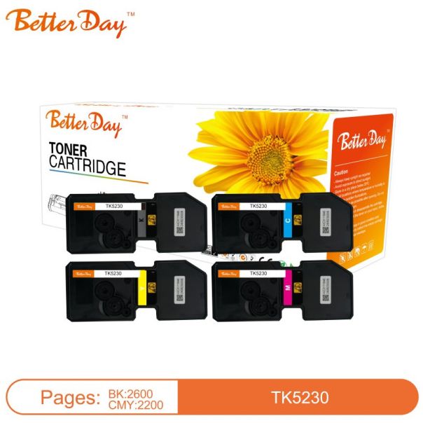 Toner BetterDay * C-TK5230 M (Low temperature toner) zam. kaseta za  Kyocera Magenta 2.2k - EP3244667
