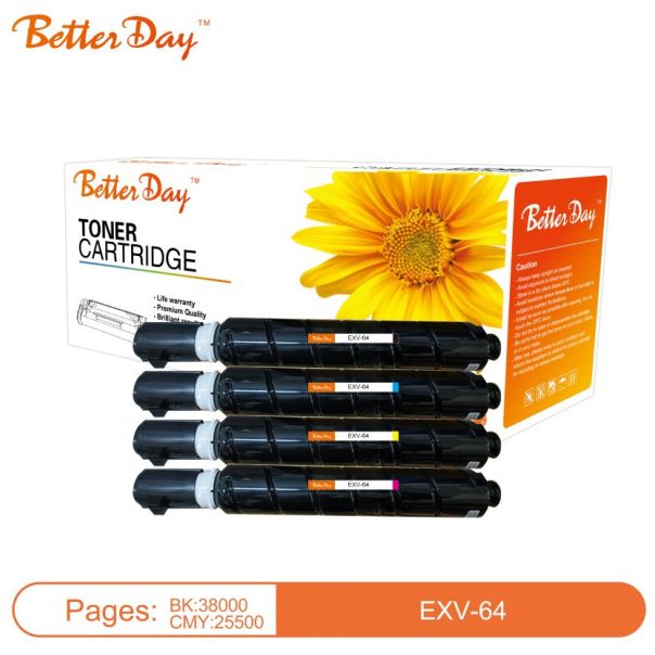 Toner BetterDay * C-EXV-64 Y zam. kaseta za Canon Yellow 25.5k - EP3244542