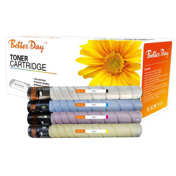 Toner BetterDay * C-TN321 M zam. kaseta za Konica Magenta 25k (bez cipa) - EP3243002