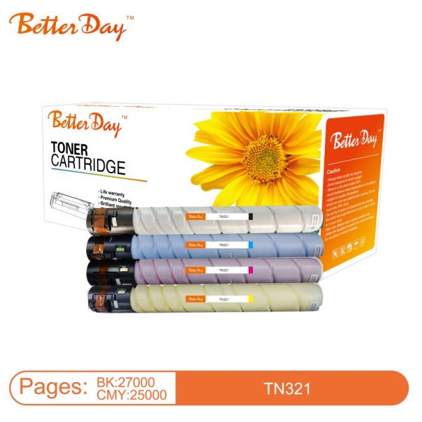 Toner BetterDay * C-TN321 Y zam. kaseta za Konica Yellow 25k (bez cipa) - EP3244494