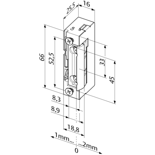 effeff Elektrièni prihvatnik 118-A71 10-24V AC/DC BASIC b.c. - EP3227935